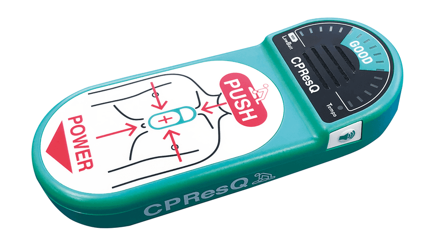 心肺蘇生をサポートする手動式心臓ポンプ
「シーピーレスキュー(CPResQ)」の取り扱いを開始