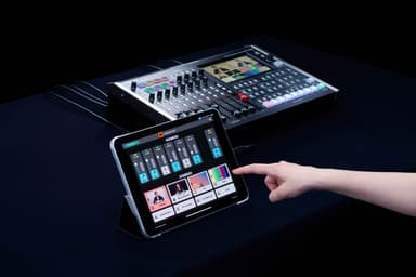 『VenuSet』とAVミキサー「VR-120HD」の連携イメージ(2)