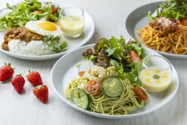 7/4スタートランチメニュー3種　※写真はイメージです