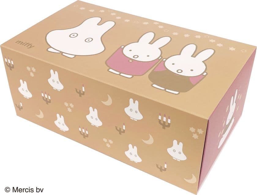 大人向けキャラクターマスクを2025年8月下旬に新発売！
「ミッフィー30枚入りBOXマスク(おばけ)」