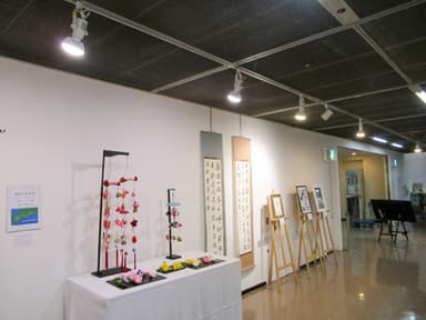 【第6回 アートの発表会の様子(2)】※2024(令和6)年10月2日(水)～6日(日)、於：神奈川県民ホール