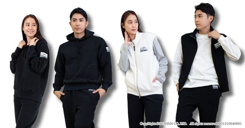 エベレスト登山隊も着用した“ひだまり肌着“シリーズに
新たなラインアップ　
オールシーズン使える【綿素材のアウター】が登場！