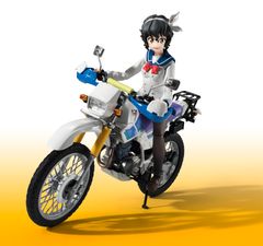 日常系バイクアニメ「ばくおん!!」より天野恩紗(あまの おんさ)と愛車 SEROW225Wが立体化！