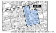 立石駅南口東地区市街地再開発事業　施行検討位置図
