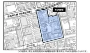立石駅南口東地区市街地再開発事業　施行検討位置図