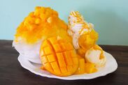 沖縄産マンゴーを丸ごと使った超贅沢なかき氷「マウンテンマンゴーパフェ」が登場