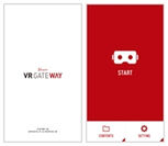 スマートフォン向けVRコンテンツ再生アプリ「VR GATEWAY」