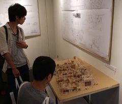 昨年の作品展示の様子 昨年の作品展示の様子