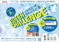 ヤクルト 1WEEK CHALLENGEキャンペーン