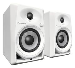 DJや楽曲制作を自宅で楽しく行えるコンパクトサイズのアクティブモニタースピーカー「DM-40」にホワイトモデルを追加　9月下旬発売