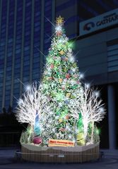 深川ギャザリア クリスマスイルミネーション 2016「雪降る森のクリスマス」11月5日(土)より開催