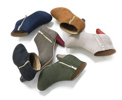 秋冬コーデに映えるシックなバイカラーブーティ レオパードやボルドーなど大人可愛い6色展開で発売!