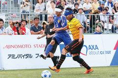 NPO法人日本ブラインドサッカー協会が協力しミャンマーで普及活動を実施