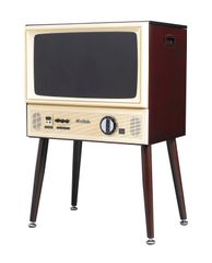 “ガチャガチャ”チャンネルが懐かしい！DOSHISHA『ヴィンテージテイストな20型液晶テレビ』を発売