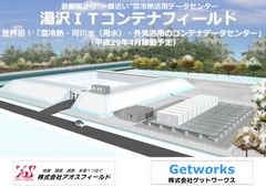 アオスフィールドとゲットワークス、湯沢町に再エネ活用のデータセンターを新設