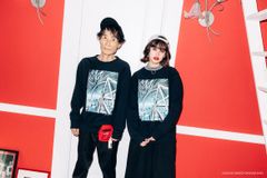 ボーダーを脱いだ楳図かずおが魅せるクールな一面　X-girlとのコラボレーションを11/18(金)リリース