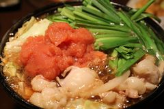 “もつすき鍋”を味わえる『博多満月』