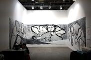 巨大な戦争絵画により注目を集める画家、後藤靖香　個展「必死のパッチ」を開催