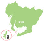 篠島地図