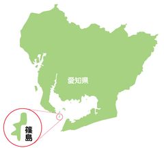 篠島地図