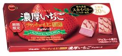 ブルボン、大粒いちご「スカイベリー」のブランチュール「ブランチュールミニDX濃厚いちごチョコレート」を12月6日(火)に新発売！