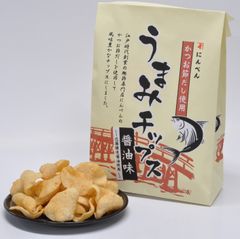 東京土産の新定番！老舗 日本橋にんべんとのコラボ商品『うまみチップス 醤油味』12月9日(金)発売