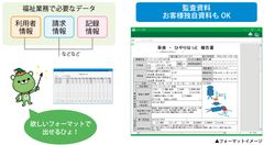 集計や帳票出力がもっと簡単に！「CELF for ほのぼの」