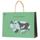 LAGUNAMOON全店で1月2日から期間限定ショップバッグ使用　KIDS EARTH FUNDとのコラボ企画 第5弾「Cat」