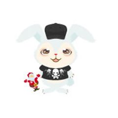 アイテムを装着したミクモン１