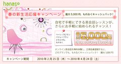 春の新生活応援キャンペーン