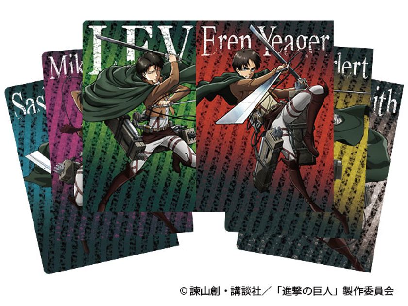 進撃の巨人×リアル脱出ゲーム オリジナルグッズ発表！
ゆーぽん氏による新規描き下ろしのちみキャラグッズや
キャラの“物語”を体験できる謎付きクリアファイルなど
「巨人潜む巨大樹の森からの脱出」会場で販売！