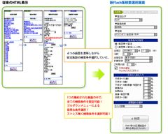 【新旧画面イメージの比較】
