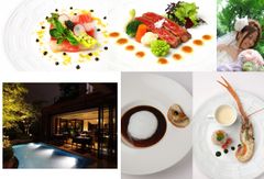 レストラン『葉山庵Tokyo』料理、店内イメージ写真