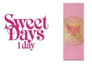 「SWEET DAYS 1day」ロゴ＆商品パッケージ