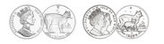 1988／2012年　1クラウン銀貨