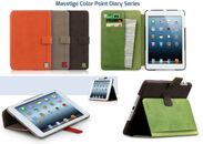iPad miniケース Masstige Color Point Folioシリーズ