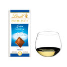 ミルクチョコレート「エクセレンスエクストラクリーミー」と白ワイン
