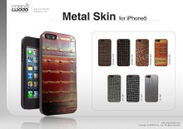 「Ikins」Metal Skin for iPnone 5