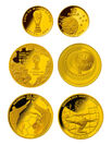 3種金貨デザイン