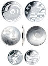 3種銀貨デザイン