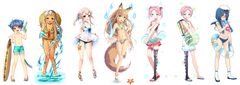 水着イラスト