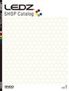 「LEDZ SHOP Catalog」カタログ表紙画像
