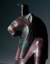 2．獅子頭神像　エジプト第25王朝後期-26王朝　前690-525　MIHO MUSEUM蔵