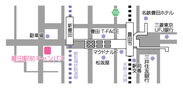 豊田駅前キャンパス　地図