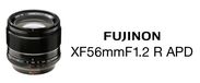 「フジノンレンズ XF56mmF1.2 R APD」