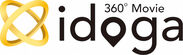 360°パノラマ動画サービス『idoga』ロゴ