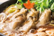 【夢庵】牡蠣の味噌仕立て鍋