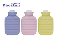 電子レンジOKのやわらか湯たんぽ登場！『Pocatan』を発売