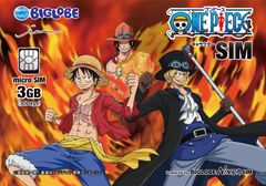 BIGLOBEが、訪日外国人向け「キャラクターSIM ONE PIECE」を12月4日より販売開始　～ 30日間3GBまで使えるプリペイドSIM ～