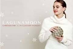 12月3日(木)～25日(金)LAGUNAMOON　CHRISTMAS FAIR　“DRESS COLLECTION”＆“Christmas Party”開催